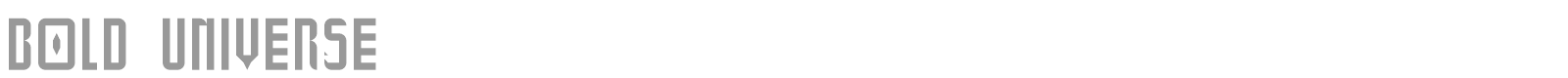 Bold Universe font preview